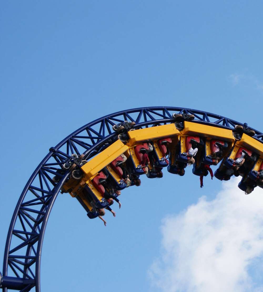 Roller coaster at Liseberg.
