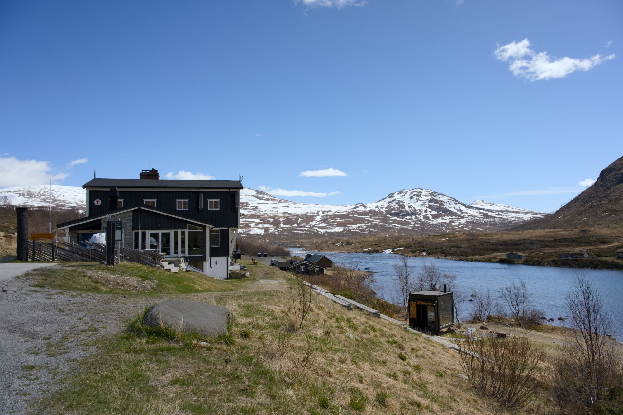 Turisthytten Gjendesheim i Jotunheimen.