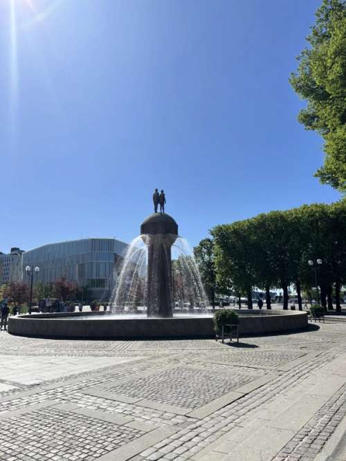 Fontenen utanfor Oslo S.