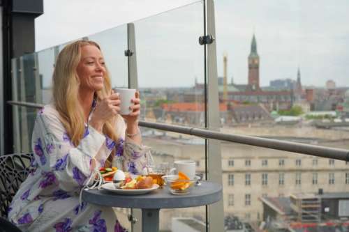 Frokost på Wakeup hotel