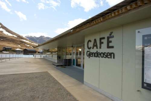 Gjendeosen café på Gjendesheim.