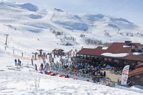 Hemsedal ski center.