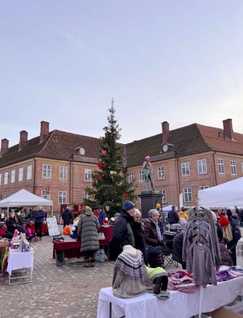 Julemarked i Fredrikstad.
