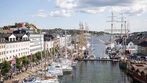 Langbryggen i Arendal