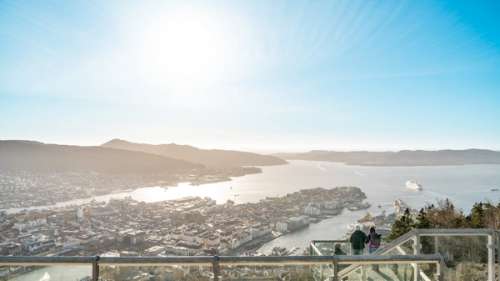 View over Bergen.