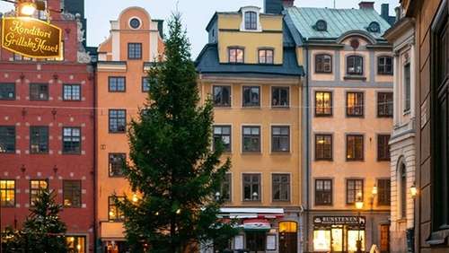 Julestemning i Gamla Stan