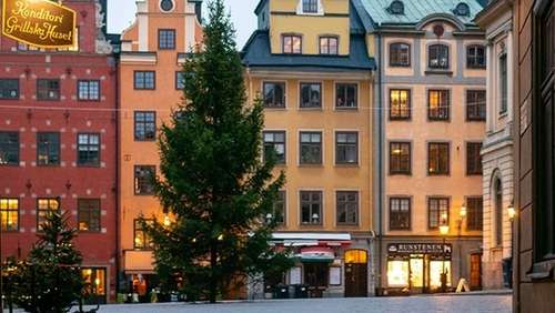 Julestemning i Gamla Stan