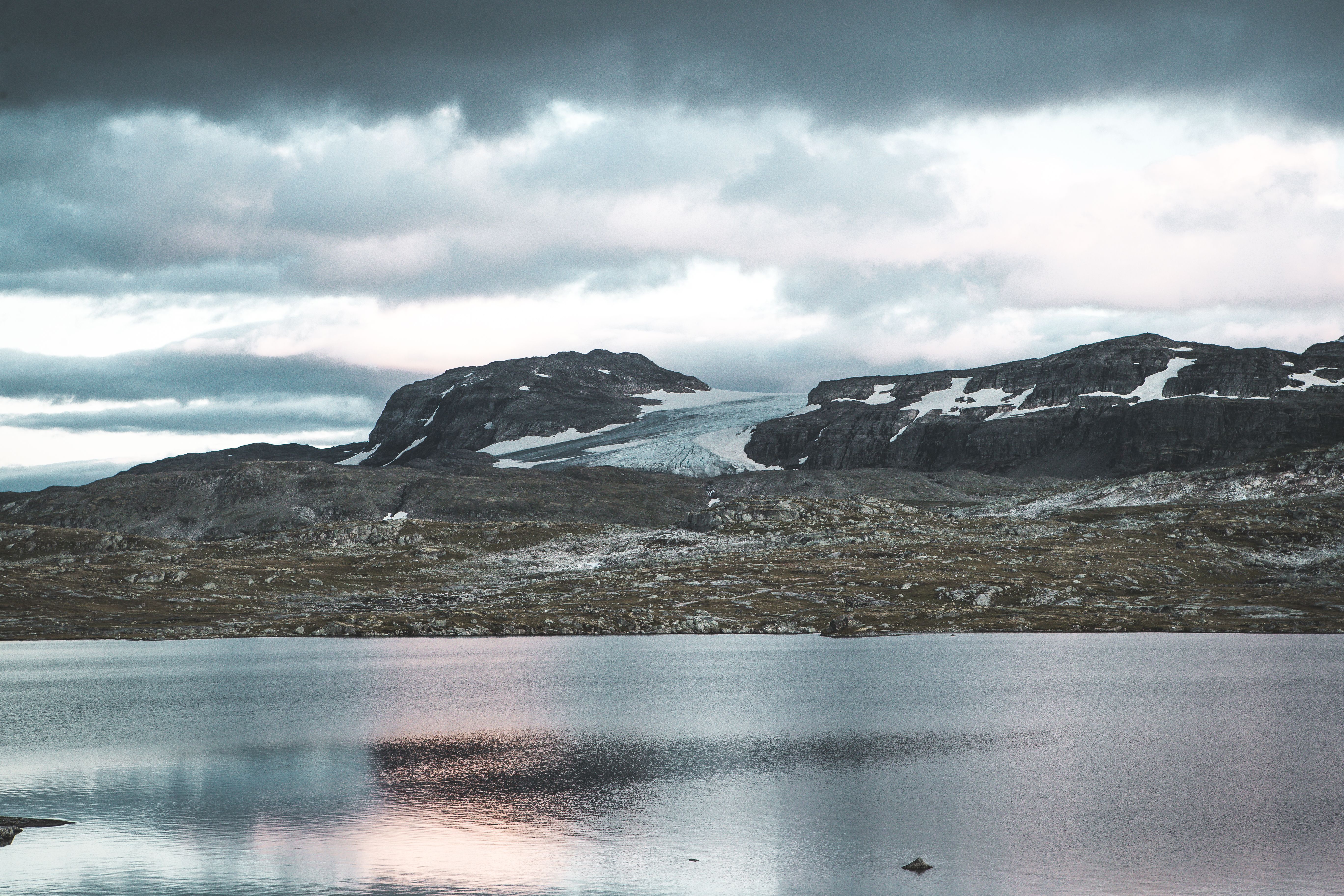 Hardangerjøkulen sett fra Finsehytta