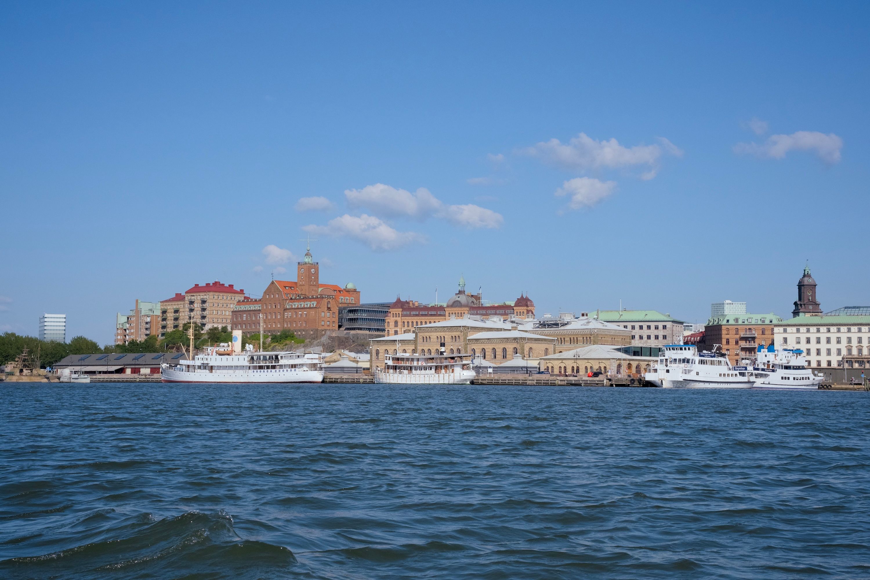 Göteborg sett frå vatnet