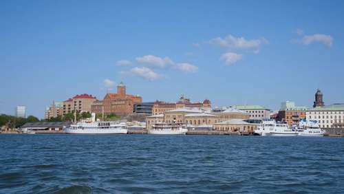 Fra havnen