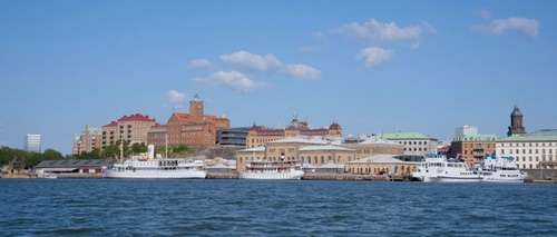 Göteborg sett frå vatnet