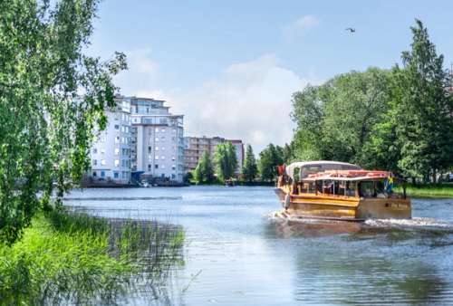 Stenbron över Klarälv i Karlstad